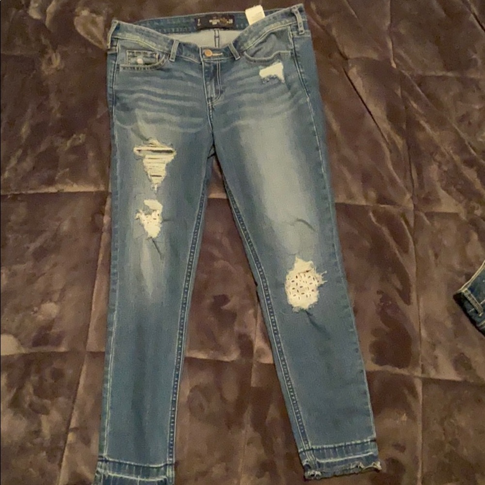 Hollister cropped jegging